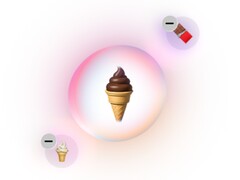 Genmoji-voorbeeld.