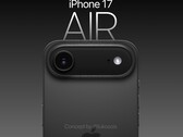 iPhone 17 Air render. (Afbeelding Bron: Lukosis)