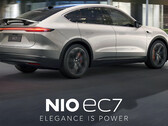 De EC7 heeft een recordlaagte voor een SUV van 0,23 luchtweerstandscoëfficiënt (afbeelding: NIO)