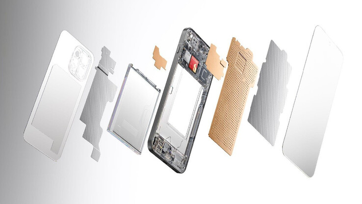 De OnePlus 13s heeft een 4.400 mm² dampkamer koelsysteem om de hardware in toom te houden. (Afbeeldingsbron: OnePlus)