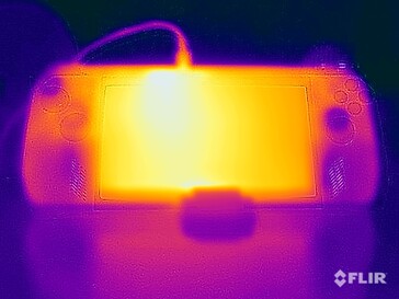 Stresstest oppervlaktetemperaturen (voorzijde)