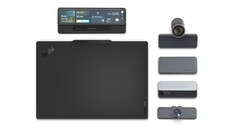 De ThinkPad X14 met de Magic Bay-accessoires.