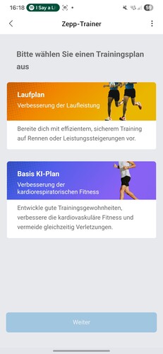 Amazfit Active 2: Training