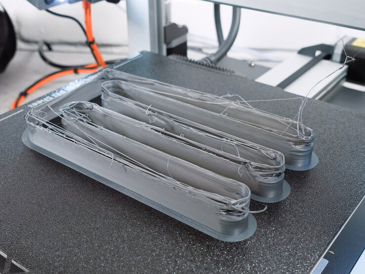 Printsnelheidstest van 20 mm³/s tot 40 mm³/s