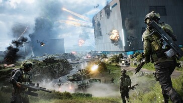 De kaart van Battlefield 2042 wordt getoond (Afbeelding bron: Steam)