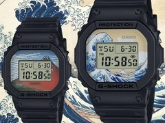 De Casio DW-5600KHG24-1JR (links) en DW-5600KHK24-1JR (rechts). (Afbeeldingsbron: @geesgshock op Instagram)