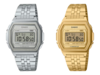De Casio Vintage A1000A-7 (links) en A1000G-9 (rechts) horloges. (Afbeeldingsbron: Casio)