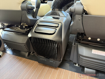 EcoFlow Wave 3 in de camper. (Afbeelding bron: Marcus Schwarten / Notebookcheck)
