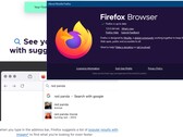 Firefox 123 versie details en Google Search visuele update (Bron: Eigen)