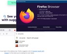 Firefox 123 versie details en Google Search visuele update (Bron: Eigen)