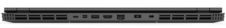 Achterkant: USB 3.1 Gen 1 Type-C, mini DisplayPort, USB 3.1 Gen 1 Type-A, HDMI, Gigabit LAN, stroomaansluiting, Kensington lock slot