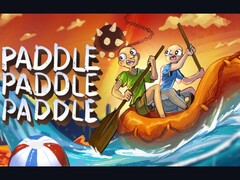 Omslagillustratie voor Paddle Paddle Paddle