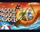 Omslagillustratie voor Paddle Paddle Paddle