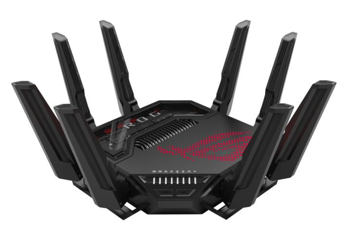 Asus ROG Rapture GT BE98 gaming router (afbeelding via Asus)