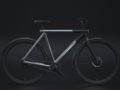 De VanMoof S3 Aluminum limited edition e-bike heeft een tweekleurig frame. (Afbeelding bron: VanMoof)