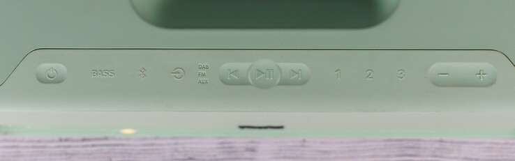 Bedieningspaneel van de Teufel Boomster 4