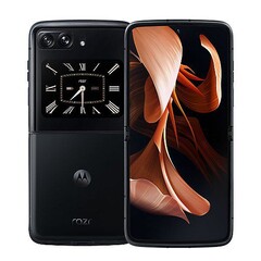 Moto Razr 2022 heeft de iconische kin van de vorige Razrs verloren. (Bron: Motorola)