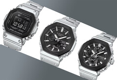 De Casio Full Metal G-Shock serie levert onbeperkte looptijden dankzij de Tough Solar modules. (Afbeeldingsbron: Casio)