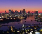 Een scène uit Vice City in GTA 6.