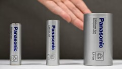 De Panasonic 2170 en 4680 batterijcellen. (Afbeeldingsbron: Panasonic)