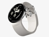 De Pixel Watch 3 XL zal niet zo groot zijn als de grotere smartwatches van Apple of Samsung. (Afbeeldingsbron: @OnLeaks & Android Headlines)