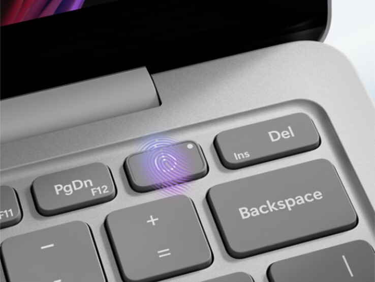 Alle Microsoft Surface Laptop 13-inch SKU's hebben een ingebouwde vingerafdrukscanner.