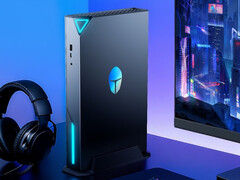 De Thunderobot Mix G2 vanaf de voorkant met 3,5 mm aansluiting, USB Type-A en Type-C poorten. (Afbeeldingsbron: Thunderobot)