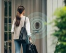Aqara Smart Lock U400 afgebeeld buiten het huis (Afbeelding bron: Aqara PR)