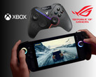 Asus ROG Xbox Ally X handheld gaming PC en ROG Raikiri Pro controller (Afbeelding bron: Xbox Gaming, Asus, met bewerkingen)