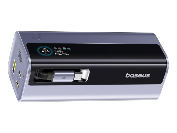 De Baseus Power Bank 145W 20.000mAh EnerGeek GR11. (Afbeelding bron: Baseus)
