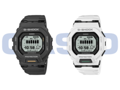 De Casio GBD-200-1A1JF (links) en de GBD-200-7JF (rechts), afgebeeld. (Afbeeldingsbron: Casio - bewerkt)
