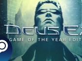 Cover art voor het videospel Deus Ex: Game of the Year Edition. (Afbeelding Bron: GOG.com - Bewerkt)