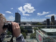 De verrekijker tijdens een preview-evenement in Berlijn enkele weken geleden
