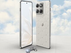 Motorola gaat samenwerken met Swarovski voor een speciale editie van de Edge 70. (Afbeeldingsbron: Evan Blass)