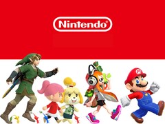Auteursrechtelijk beschermde Nintendo-figuren in banner (Afbeelding bron: Nintendo of America met bewerkingen)