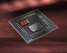 De AMD Ryzen 5 5600X3D is online gespot (afbeelding via AMD)