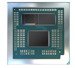 AMD Ryzen 9 7945HX3D brengt 3D V-cache naar mobiel. (Afbeelding bron: AMD)