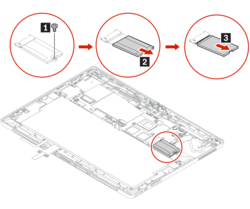 Lenovo ThinkPad X12 Afneembaar: SSD is modulair