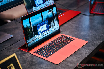Snapdragon X2 Elite referentielaptop (bron: Notebookcheck)