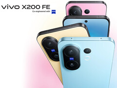 De X200 FE wordt op 23 juni gelanceerd. Afgebeeld: de telefoon in verschillende kleuren. (Afbeeldingsbron: Vivo)