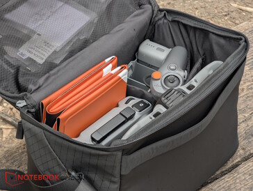 De tas is inbegrepen bij de Fly More Combo, maar de bewegingscontroller niet