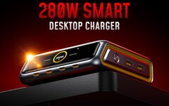 De AOHi 280W GaN+ Desktop Charger wordt nu gecrowdfund op Kickstarter. (Afbeeldingsbron: Kickstarter)