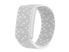 De Amazfit Helio Strap zal ook verkrijgbaar zijn in wit/grijs (hierboven) en grijs/zwart. (Afbeeldingsbron: Amazfit)