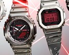 Casio's nieuwe G-Shock Fine Metallic horloges hebben rode displays
