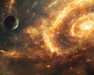 Een afbeelding van een planeet dicht bij een zwart gat. (Afbeeldingsbron: Kyraxys - Pixabay)