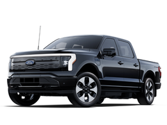 Afgebeeld - de Ford F-150 Lightning tegen een witte achtergrond. (Afbeelding bron: Ford)