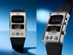 Het Marvel x Fossil Limited-Edition Fantastic Four horloge (afbeelding) ziet eruit als een wearable uit de nieuwe film. (Afbeeldingsbron: Fossil)
