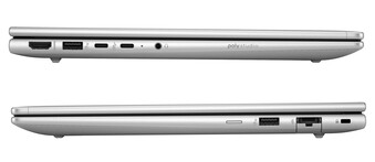HP ProBook 4 G1iR 14: Poorten (Afbeelding Bron: HP)
