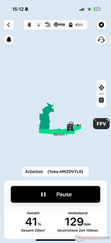 Overzicht met live voortgang