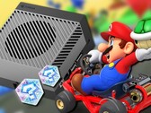 Een alternatieve "Nintendo Switch 2 dev kit" met 32 GB 256-bit LPDDR5 RAM en 2048 Nvidia CUDA cores. (Beeldbron: Nvidia/Nintendo - bewerkt)